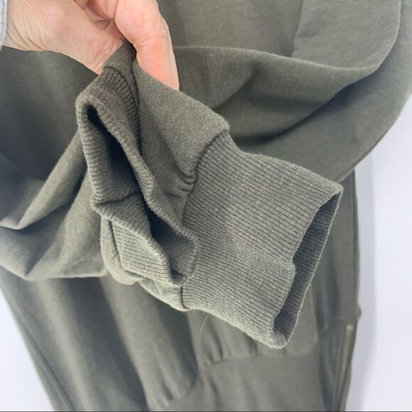 Young Fabulous & Broke Turtleneck Side Zip Sweater Sweatshirt Dress M - Picture 7 of 11